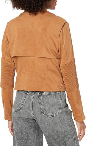 [BLANKNYC] Womens Faux Suede Moto Jacket in Saudi Arabia