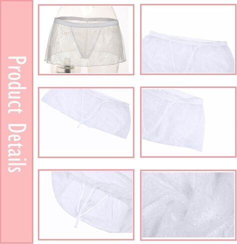 YOOBNG Men's Sissy Panties Skirt Floral Lace Underwear Thongs T-back G-strings Thongs Low Waist Bikini Thongs Underpants in Kuwait