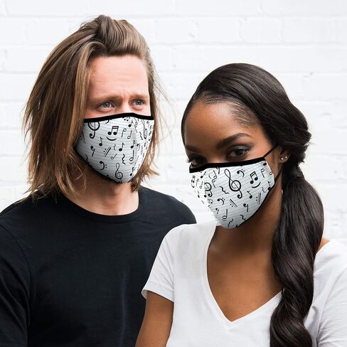 WEDDINGSTAR 3-Ply Adult Washable Cloth Face Mask Reusable and Adjustable with Filter Pocket - Airplane in Saudi Arabia