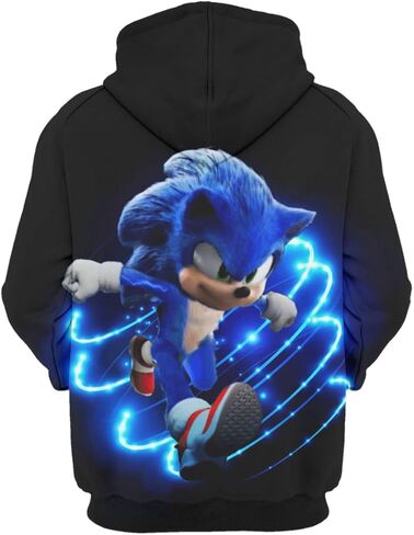 Suphiongs Kids Hoodies Boys Girls Cartoon Game Hoodies 3D Printed Sweatshirt Set 3-Large in Kuwait