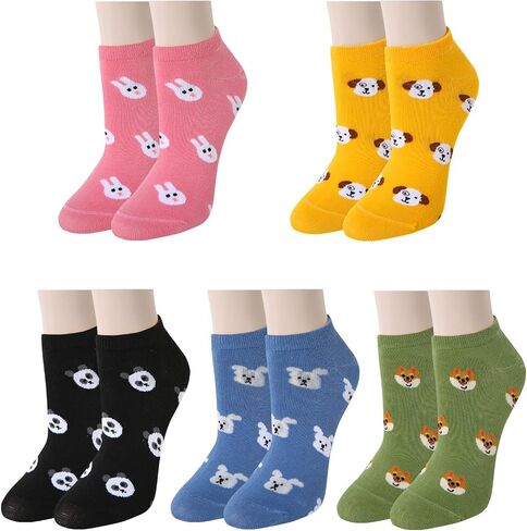 جوارب كاحل نسائية مضحكة من Benefeet Sox جوارب بناتي جديدة لطيفة ومنخفضة القطع منقوشة جوارب قطنية قصيرة غير رسمية منقوشة in Saudi Arabia