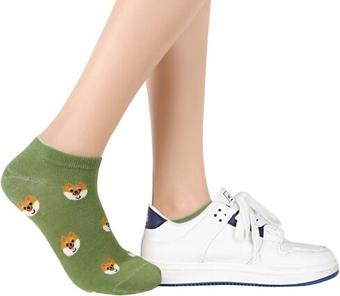 جوارب كاحل نسائية مضحكة من Benefeet Sox جوارب بناتي جديدة لطيفة ومنخفضة القطع منقوشة جوارب قطنية قصيرة غير رسمية منقوشة in Saudi Arabia