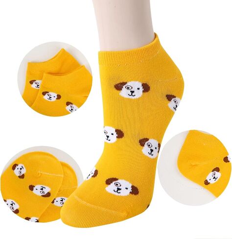 جوارب كاحل نسائية مضحكة من Benefeet Sox جوارب بناتي جديدة لطيفة ومنخفضة القطع منقوشة جوارب قطنية قصيرة غير رسمية منقوشة in Saudi Arabia