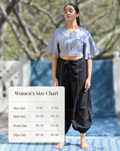 Yoga Crop Top for Women - Loose Fit Organic Cotton Yoga Shirt for Women - Short Sleeves Comfort Fit in Saudi Arabia