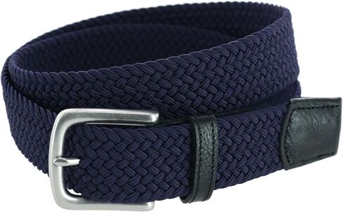 Trafalgar Riverside Solid Stretch Weave Belt in Saudi Arabia