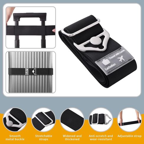 Travel Belt for Luggage Over Handle for Carry on Bag in Kuwait
