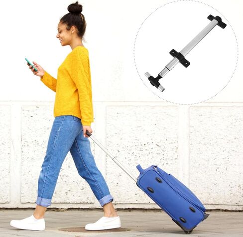 قطع غيار مقبض امتعة السفر من ادوراينبو، مقبض تلسكوبي قابل للسحب للخارج، مقبض حقيبة متداخل، لوازم الامتعة in Kuwait
