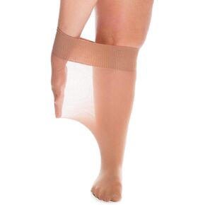 All Woman Plus Size SuperWide Knee Highs 120 Denier 33" Stretch Stockings - 3 PACK in Saudi Arabia