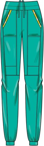 Simplicity Unisex Knit Scrubs Sewing Pattern Kit, Code S9650, Sizes XXS-XS-S-M-L-XL-XXL, Multicolor in Saudi Arabia