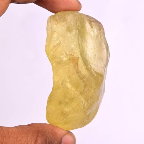 Real-Gems Crystal Stone Raw Topaz Mineral 200-300 Ct. Approx Rough Natural Lemon Topaz Uncut Raw Rock Gemstone in Saudi Arabia