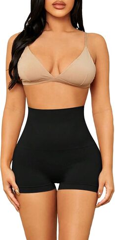 SweatyRocks المرأة عالية الخصر قطع ملابس داخلية البطن التحكم بويشورت بعقب رافع الجسم شكل سراويل داخلية السراويل in Saudi Arabia