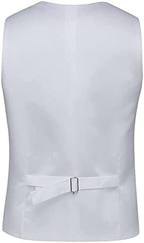 Tailorsun White Camouflage Vests Wedding Vests 3Pcs Tie and Bow Tie for Men in Saudi Arabia