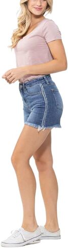 Judy Blue High Waist with Side Seam Fray Shorts in Saudi Arabia