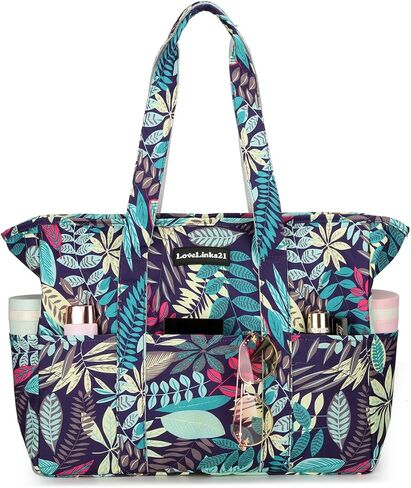 Travel Beach Bag for Women Waterproof Sandproof Beach Tote Bag with Zipper Large Pool Bag Gym Bag in Kuwait