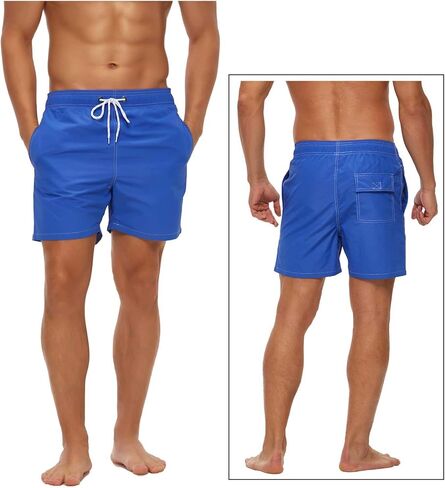 شورت سباحة رجالي من Tyhengta سريع الجفاف للشاطئ مع بطانة شبكية in Kuwait