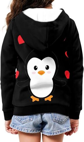 Mumeson Zip Up Hoodie Long Sleeves Pullover for Teens Kids Fit Outdoor Sports Loose Hoodies with Pocket in Saudi Arabia