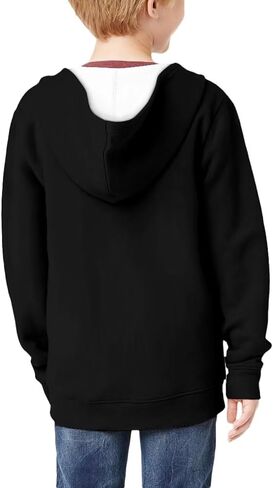 Mumeson Zip Up Hoodie Long Sleeves Pullover for Teens Kids Fit Outdoor Sports Loose Hoodies with Pocket in Saudi Arabia