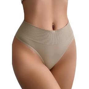 SHENHE Women's Tummy Control Thong Shapewear Panty High Waisted Body Shaper Underwear in Kuwait