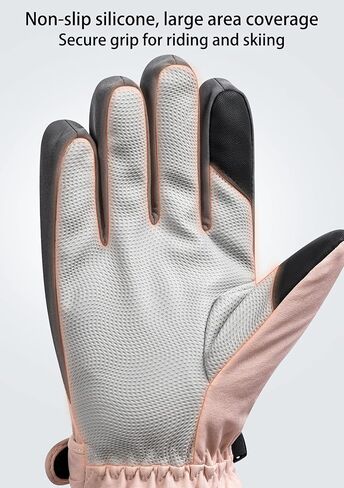 قفازات شتوية دافئة للتزلج في الهواء الطلق وركوب الدراجات النارية وتسلق الجبال للنساء مقاومة للماء والرياح والبرودة لشاشة اللمس in Kuwait