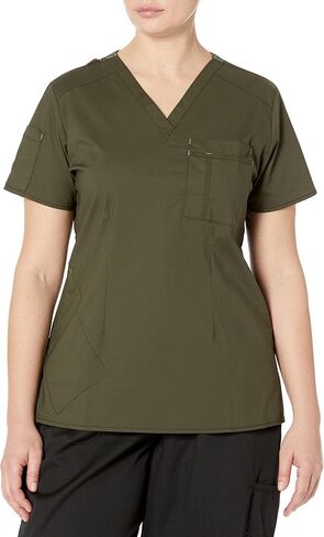 WonderWink Women's Joy V-nk Tuck-in Scrub Top in Saudi Arabia