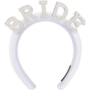 BAHABY العروس عقال مع الحجاب عقال الزفاف العازبة تفضل عصابات اللؤلؤ الأبيض للنساء زينة دش الزفاف in Kuwait