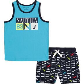 مجموعات Nautica (KHQ) للأولاد مكونة من قطعتين بدون أكمام ومجموعة قصيرة in Kuwait