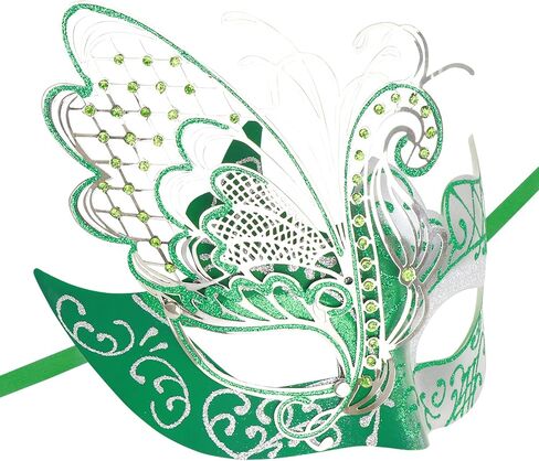 Mysterious Venetian Butterfly Lady Masquerade Halloween Party Mask Evening Prom Ball Mask Bar Costumes Accessory in Kuwait