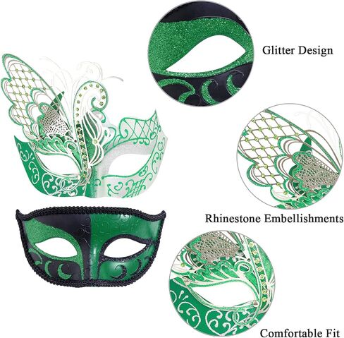 Mysterious Venetian Butterfly Lady Masquerade Halloween Party Mask Evening Prom Ball Mask Bar Costumes Accessory in Kuwait