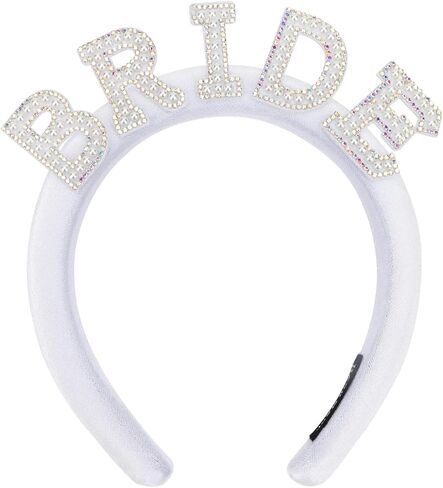 BAHABY العروس عقال مع الحجاب عقال الزفاف العازبة تفضل عصابات اللؤلؤ الأبيض للنساء زينة دش الزفاف in Kuwait