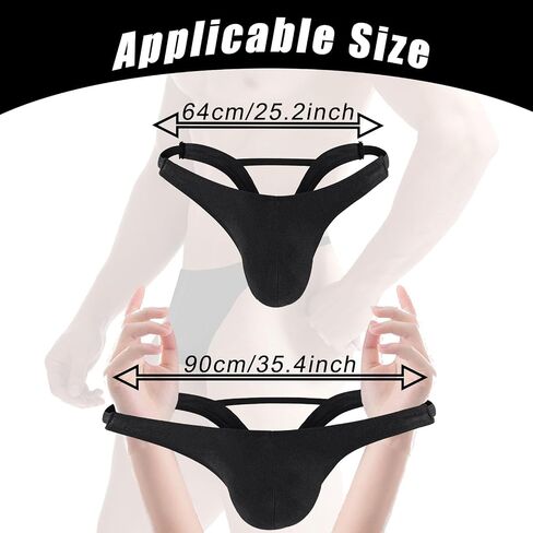 YSLSLOO Men's Bikinis Thong Underwear,Man Thong Bulge G-String Low Waist Pouch Briefs T-back Panties For Man in Kuwait