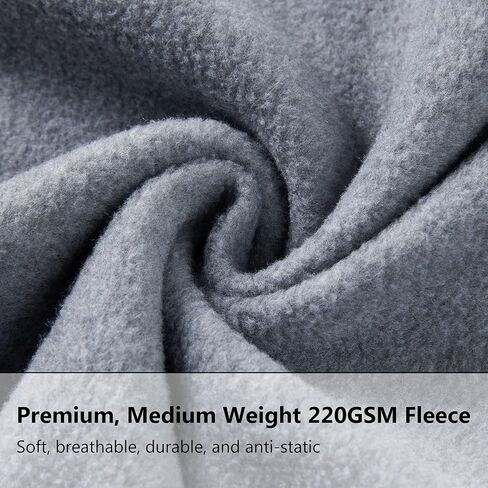 BASSDASH AllDay Men’s Full Zip Fleece Jacket Soft Breathable Mid-Weight Polar Fleece Winter Coat with Pockets in Saudi Arabia