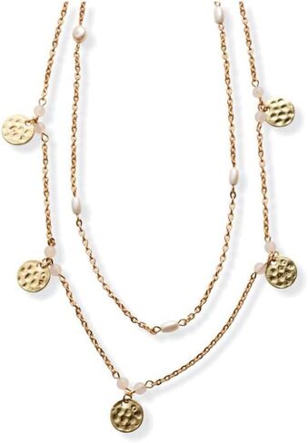 Myra Bag Bedazzled Layered Necklaces for Women S-1783, No Gemstone in Saudi Arabia