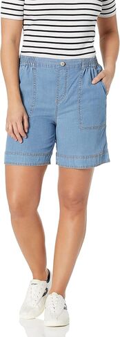 Gloria Vanderbilt Women's Pull on Cuffed Wide Leg Short in Saudi Arabia