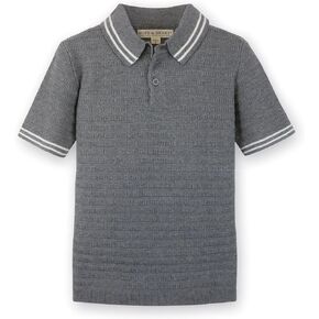 Hope & Henry Boys' Short Sleeve Sweater Polo in Kuwait