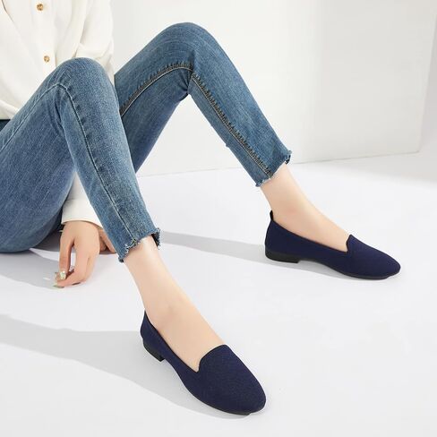 BABUDOG Women's Flats Shoes Shiny Mesh Loafers Shoes Soft Memory Foam Flats in Saudi Arabia
