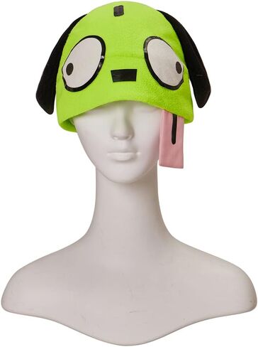LoliMiss Gir Invader Cosplay Zim Hoodie Jacket Alien Costume Halloween Outfit in Kuwait