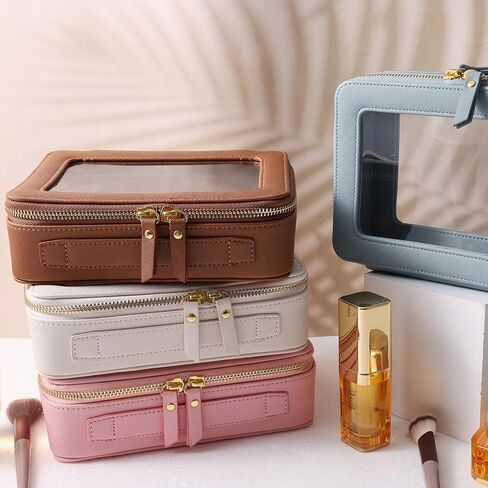 Toiletry bag waterproof cosmetic organizer with hanging hook for travelling in Kuwait