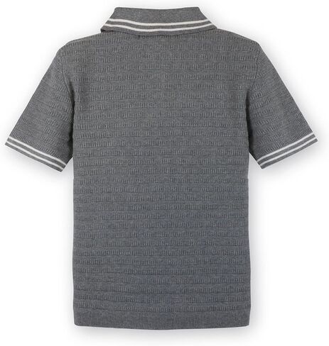 Hope & Henry Boys' Short Sleeve Sweater Polo in Kuwait