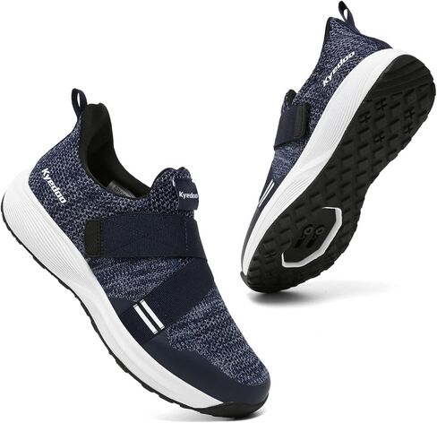 Kyedoo Men's Indoor Cycling Shoes Compatible with SPD Cleats | SPD Cleats Included, Comfortable, Walkable Bike Shoes in Saudi Arabia