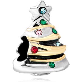 شايني جيوليري عيد ميلاد سعيد شجرة سحر الخرز لسحر سوار, نحاس in Kuwait