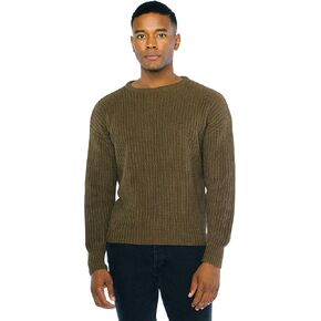 American Apparel Men's Fisherman's Long-Sleeve Pullover Knit Sweater in Saudi Arabia