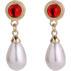 1920s Vintage Flapper Pearl Earrings Art Deco Earrings Roaring 20s Flapper Jewelry Wedding Dangle Earrings Women Girls Gift