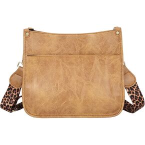 HAIBOLAN Women's Leopard Guitar Strap Crossbody Purse Shoulder Bucket Cross-body Purse in Kuwait