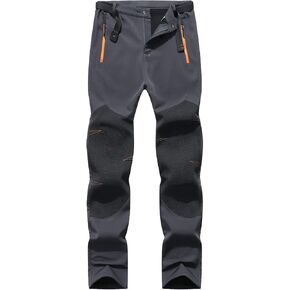 DAFENGEA Women's Snow Ski Pants Fleece Hiking Waterproof Windproof Softshell Outdoor Snowboard Pants