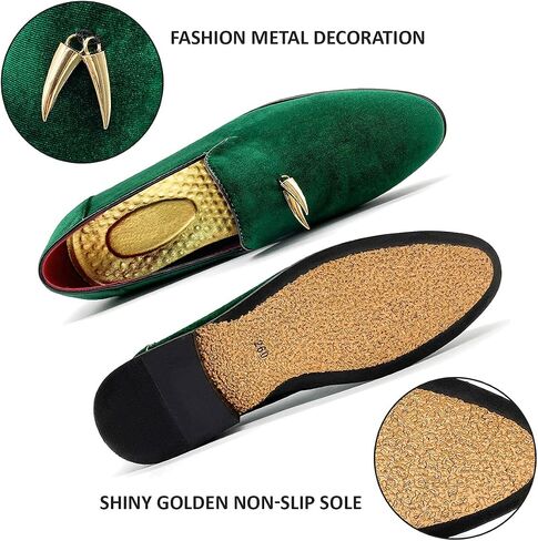 CMM Men's Luxury Penny Slip-On Loafer Party Dancing Shoes in Saudi Arabia