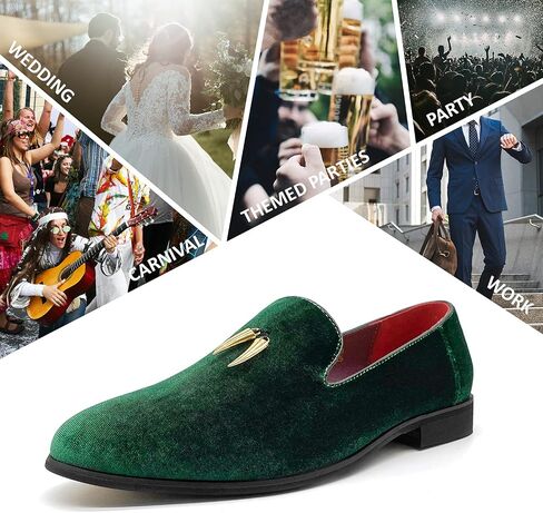 CMM Men's Luxury Penny Slip-On Loafer Party Dancing Shoes in Saudi Arabia