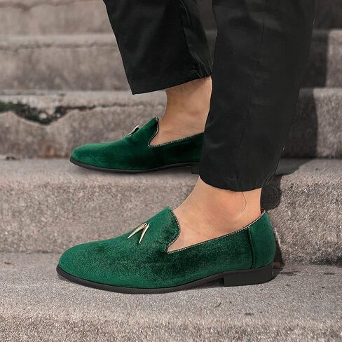 CMM Men's Luxury Penny Slip-On Loafer Party Dancing Shoes in Saudi Arabia