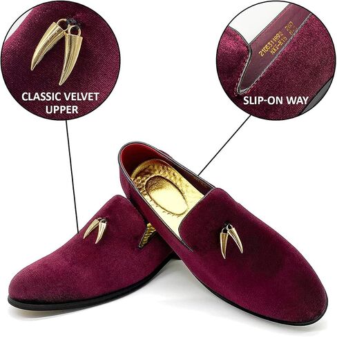 CMM Men's Luxury Penny Slip-On Loafer Party Dancing Shoes in Saudi Arabia
