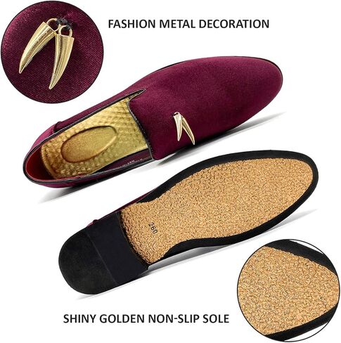CMM Men's Luxury Penny Slip-On Loafer Party Dancing Shoes in Saudi Arabia