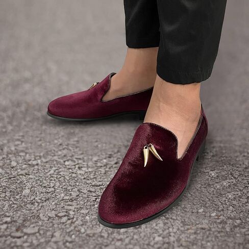 CMM Men's Luxury Penny Slip-On Loafer Party Dancing Shoes in Saudi Arabia